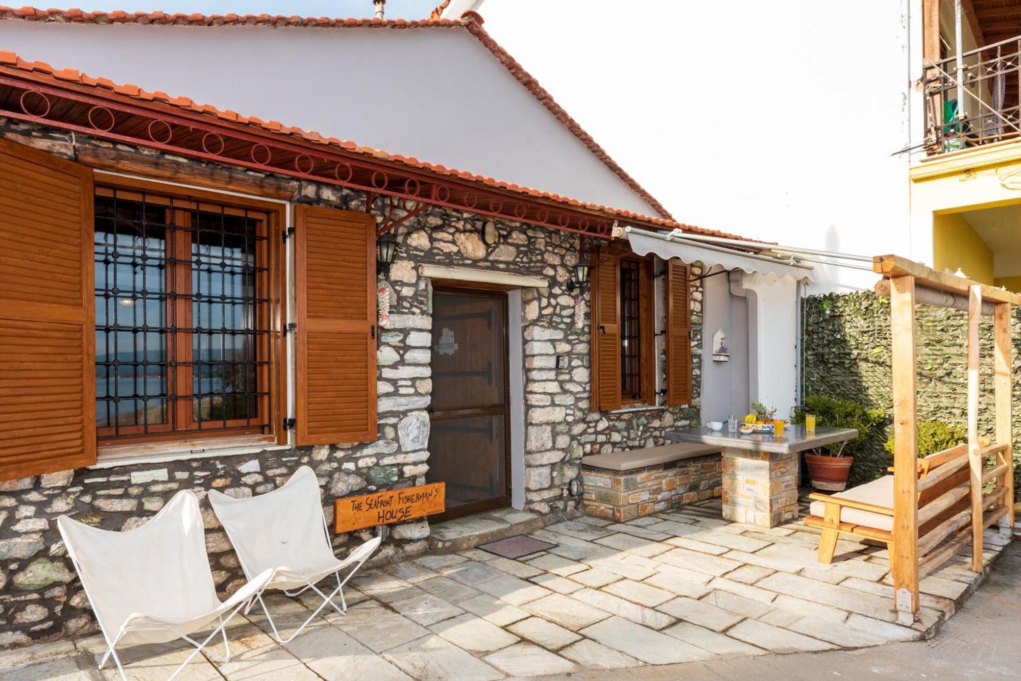 The Sea Front Fisherman'S House Kato Gatzea Bagian luar foto